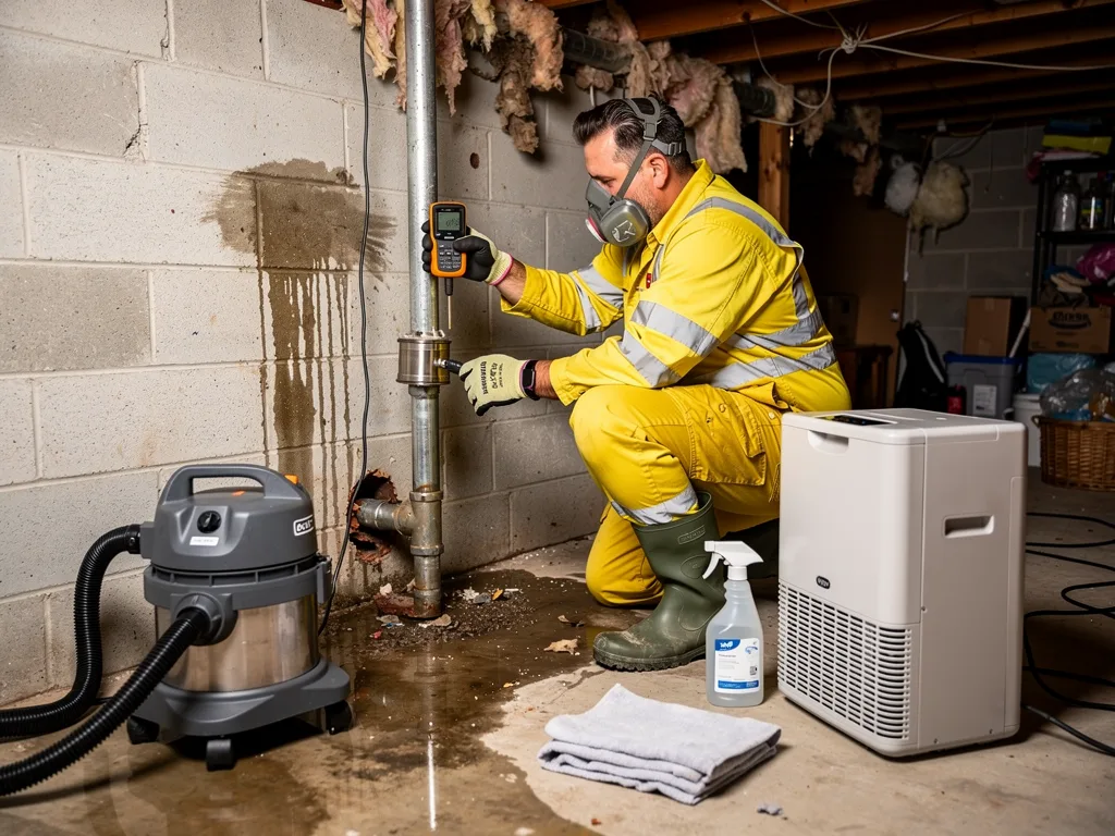 Burst Pipe Cleanup